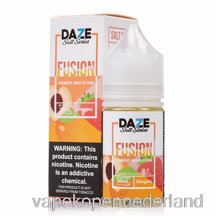 Elektronische Sigaret Vape Aardbei Mango Nectarine - 7 Daze Fusiezout - 30 Ml 30 Mg